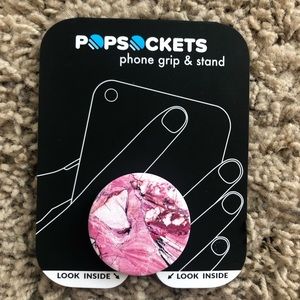 Pink Granite Popsocket